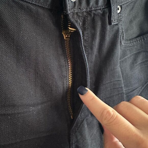 Men’s Lucky Brand Black Vintage Straight Jeans – 35x32 Rugged Classic) - Picture 2 of 13